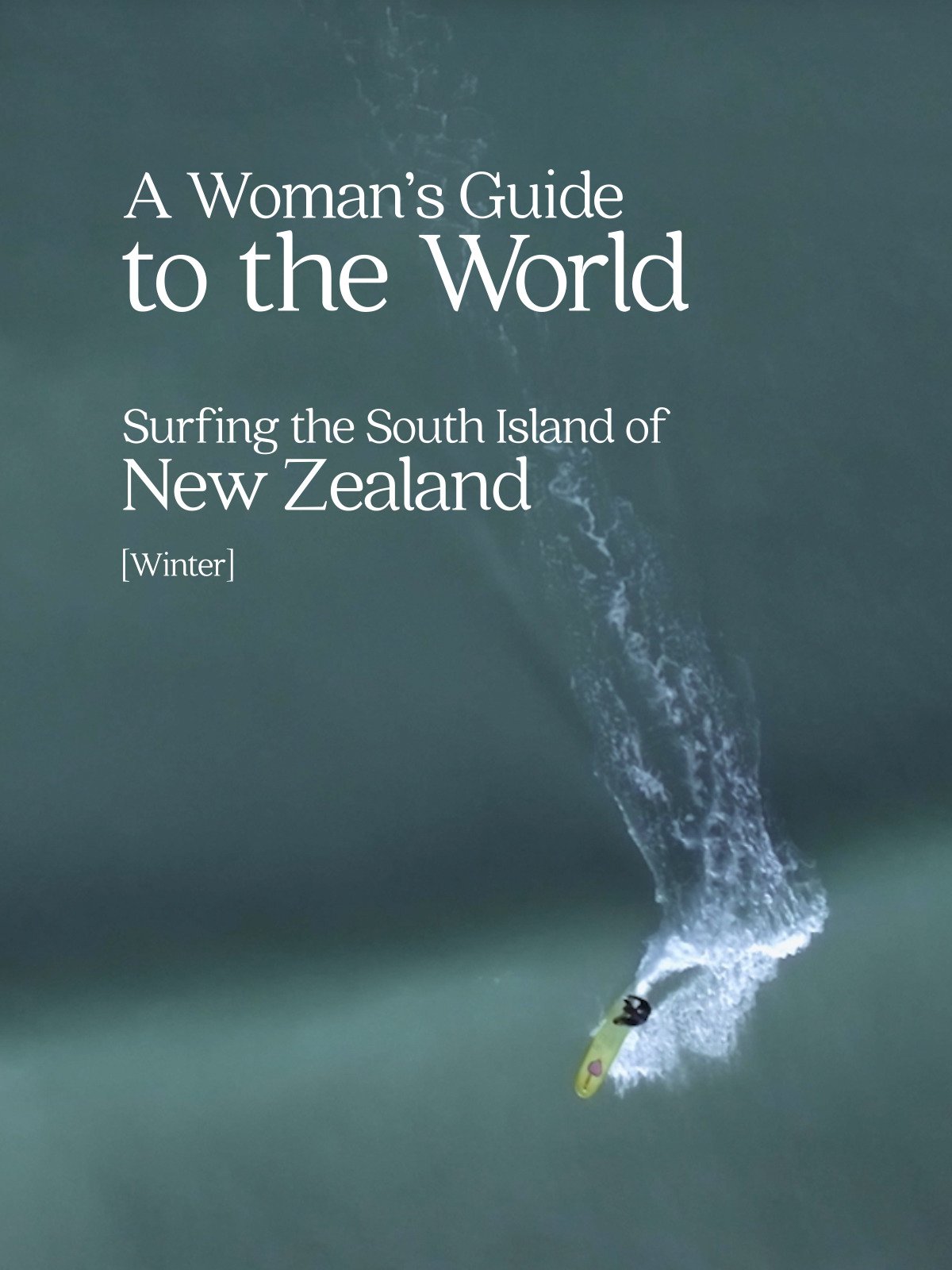 Surfing the South Island of New Zealand - Winter