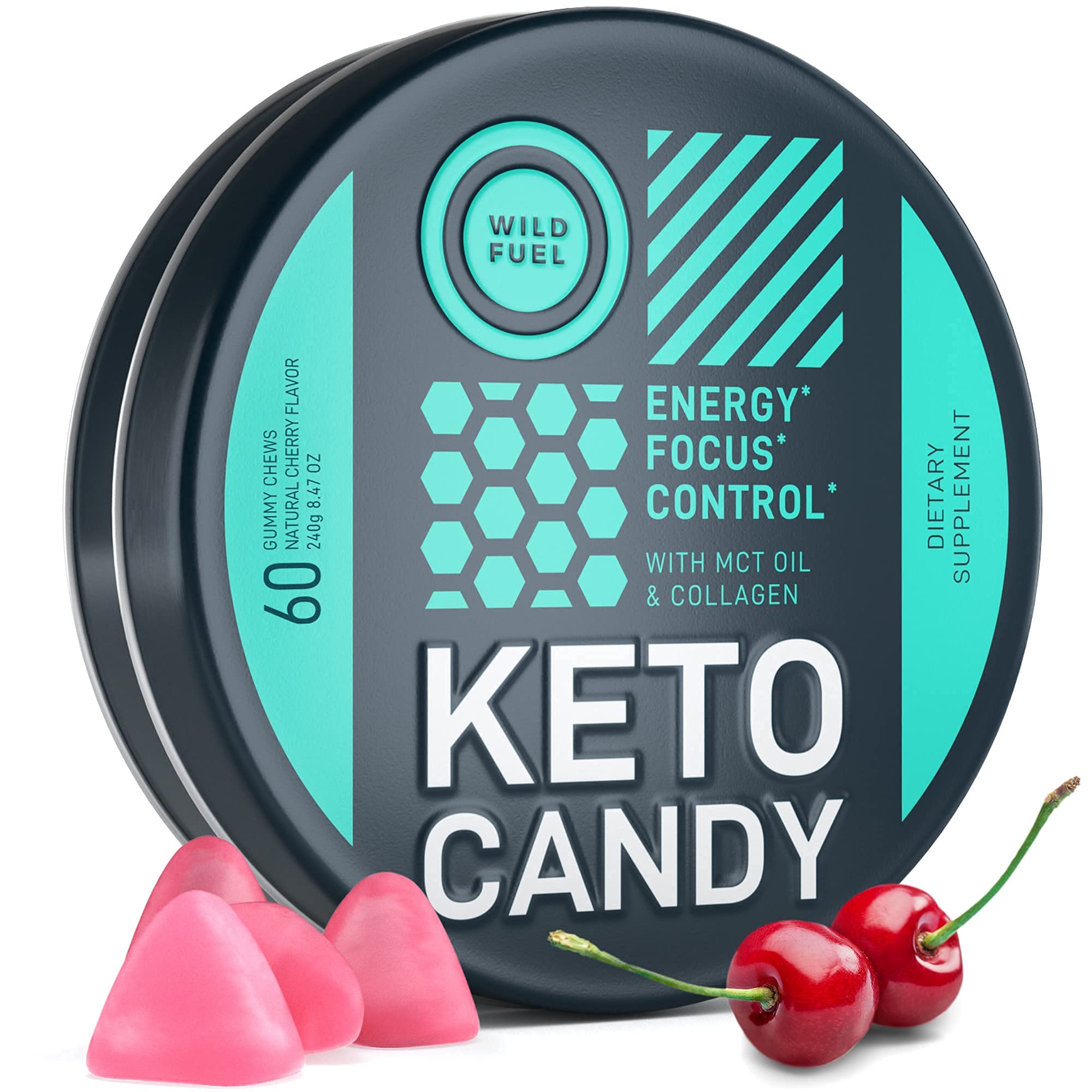 Buy Keto Candy Collagen Gummies with MCT Oil Wild Fuel Pre Workout