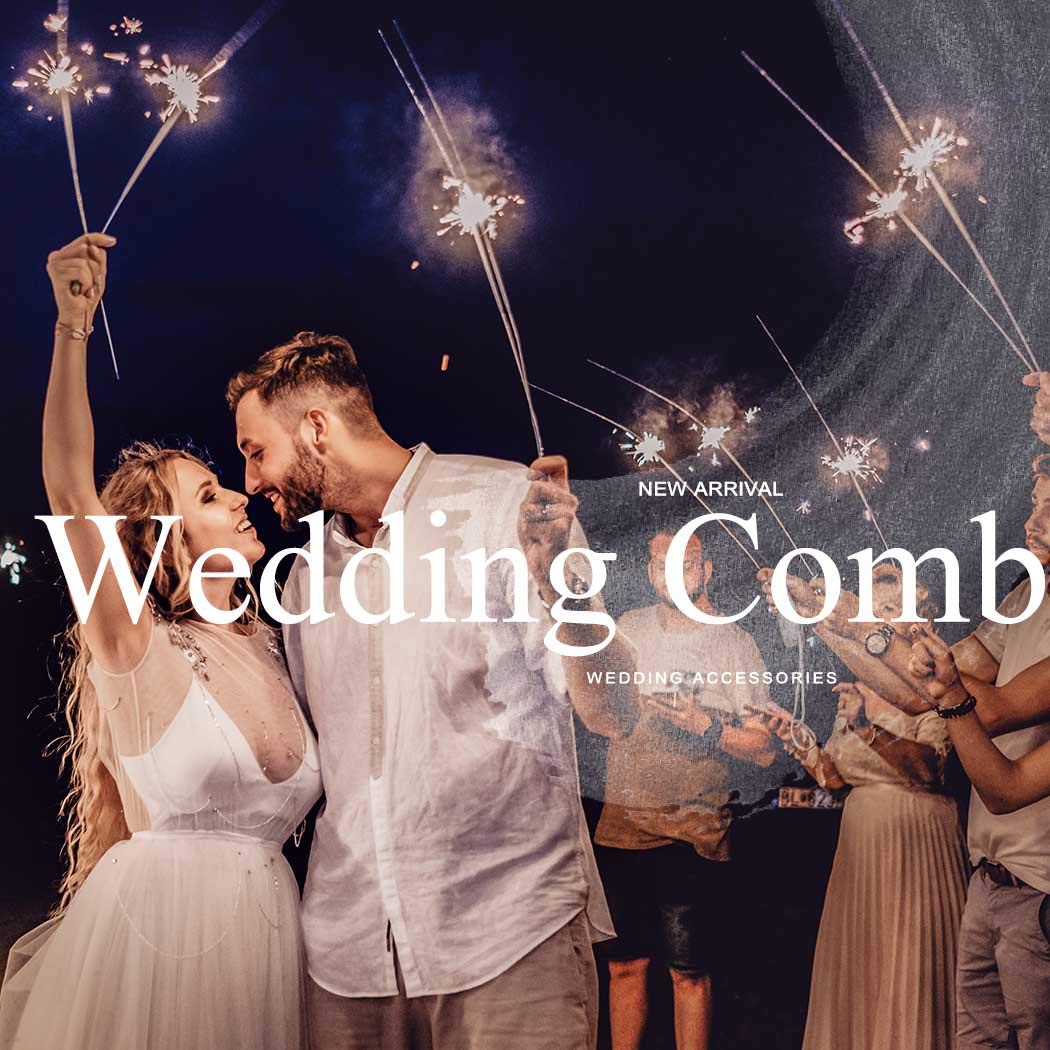 Pettinino per capelli da sposa, colore argento, con fiori, diamanti sintetici e cristalli, per donne e ragazze