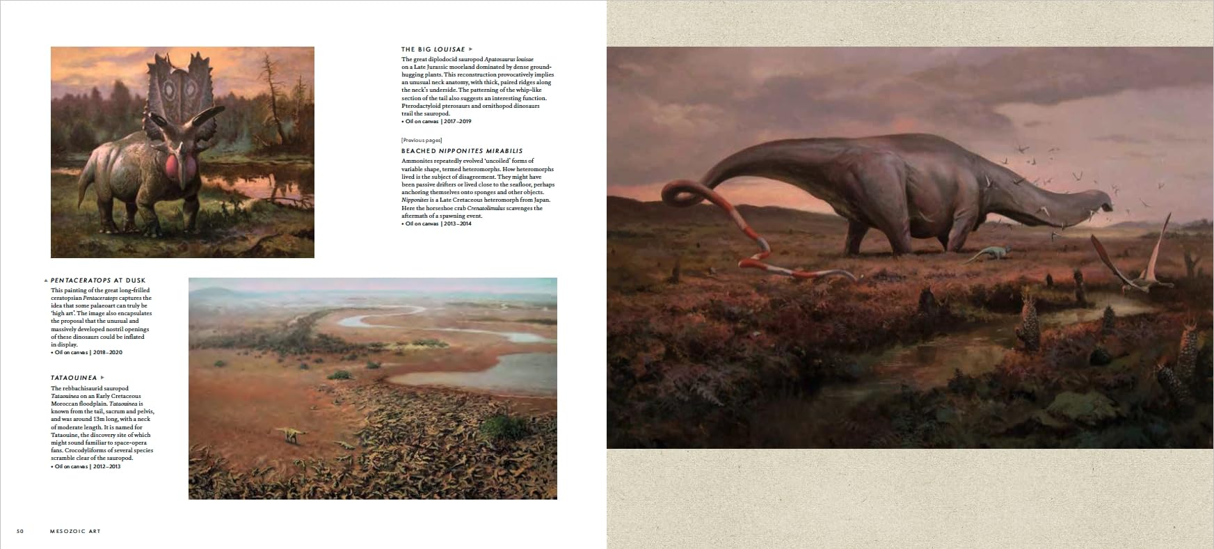 Mesozoic Art: Dinosaurs and Other Ancient Animals in Art