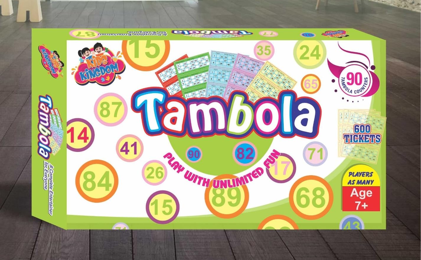 Fratelli Board Games-Made In India-BIS approved-Tambola Game big size with 600 Tickets, Housie Game Set with Tambola Tickets Booklet for Ladies Kitty, Adults & Family (B0CDS5G5L9) Amazon Price History, Amazon Price Tracker