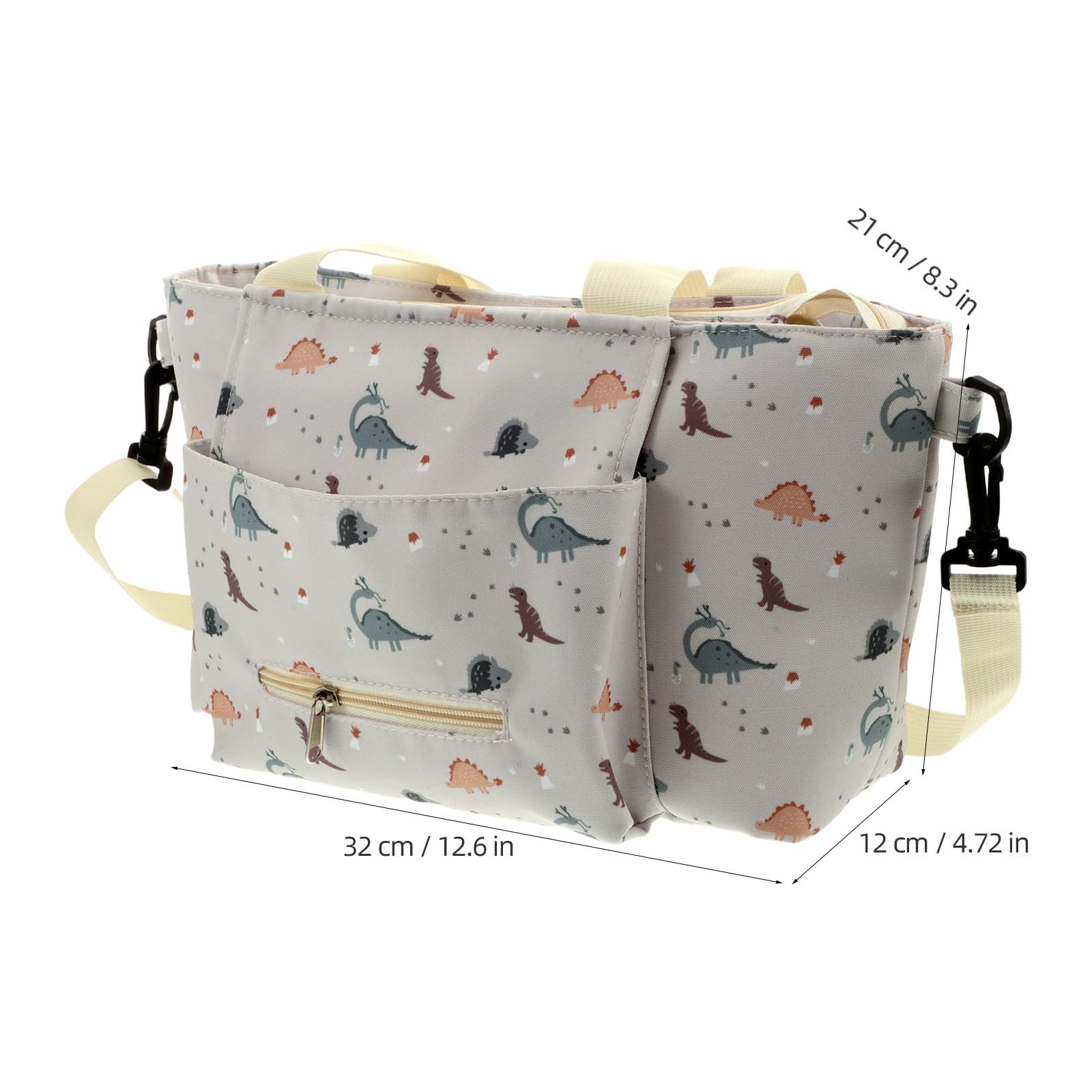 Toddmomy Borsa fasciatoio imbottita, leggera, ideale per viaggi e lavoro.