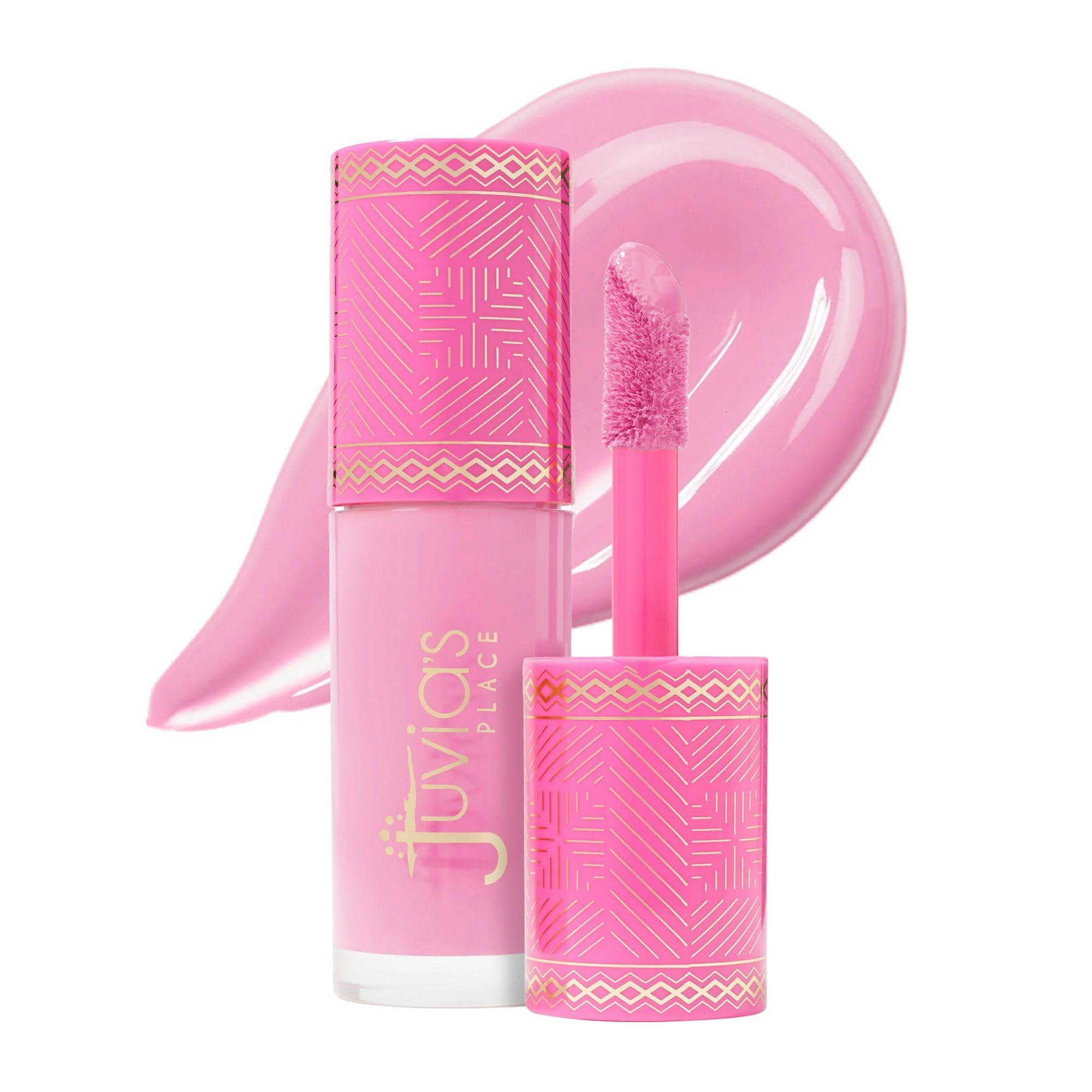 Juvia's Place Blushed Liquid Blush BlushLily - Dewy Tint Cheeks Makeup Glow Pigment Effortless Beauty Long Lasting Cosmetics Soft Creamy Natural Buildable All Skin Color Light Flawless Finish Blend