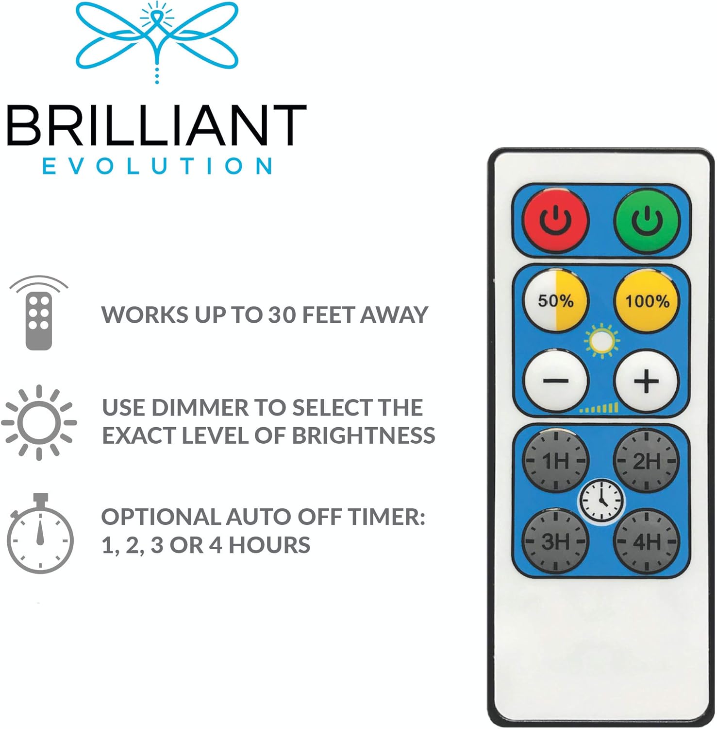 Brilliant Evolution Wired 12 Inch LED Under Cabinet Light Kit with 5 Bars and Remote Control | LED Under Cabinet Lighting | Under Counter Lights for Kitchens | Under-Counter Light Fixtures - - 