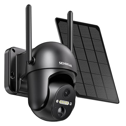 SEHMUA Solar Security Cameras Wireless Outdoor
