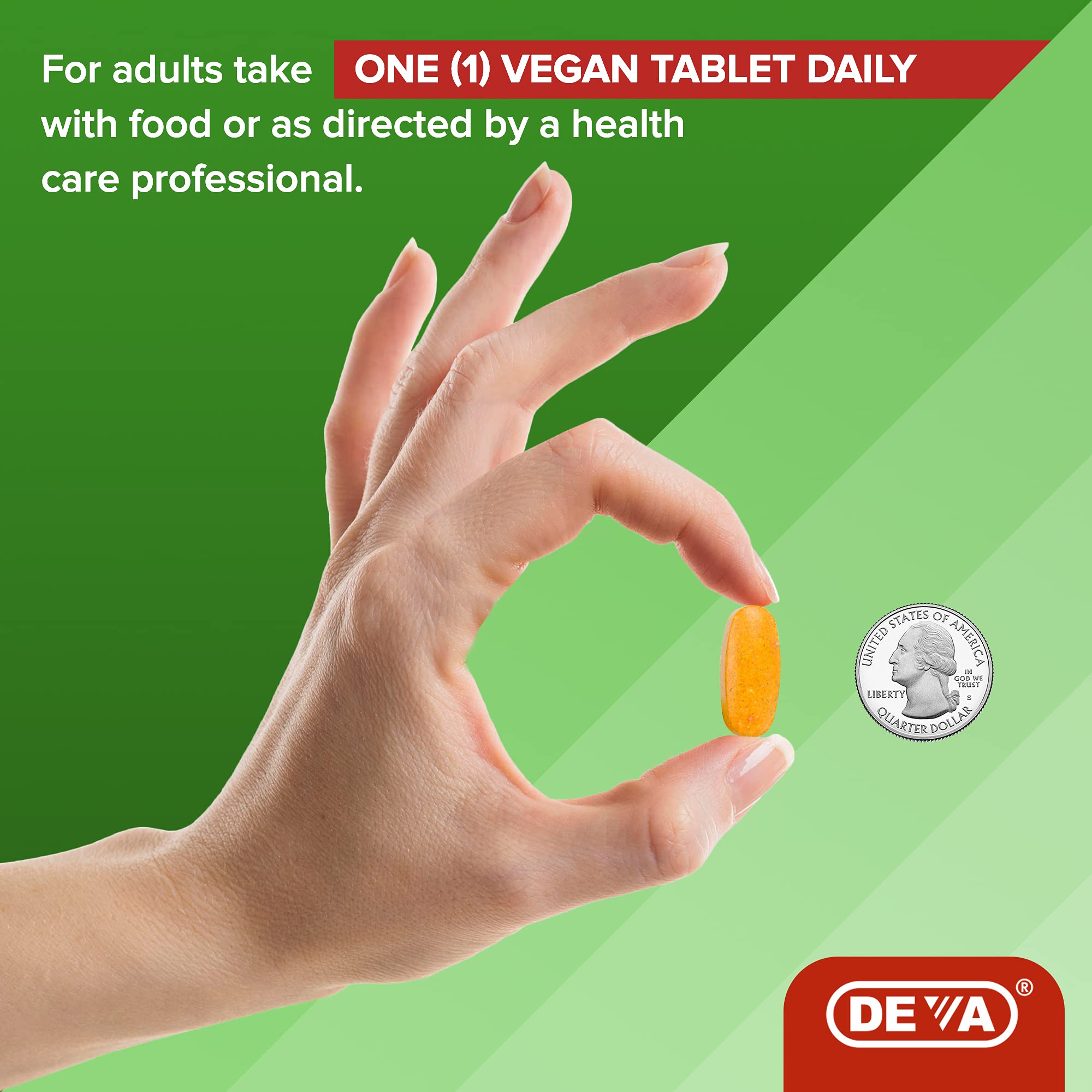 DEVA Vegan Glucosamine MSM & Chondroitin + Turmeric, CMO, Boswellia, Hyaluronic Acid & More, Improved Non-Animal Formula, 90 Tablets — Amazon image 6