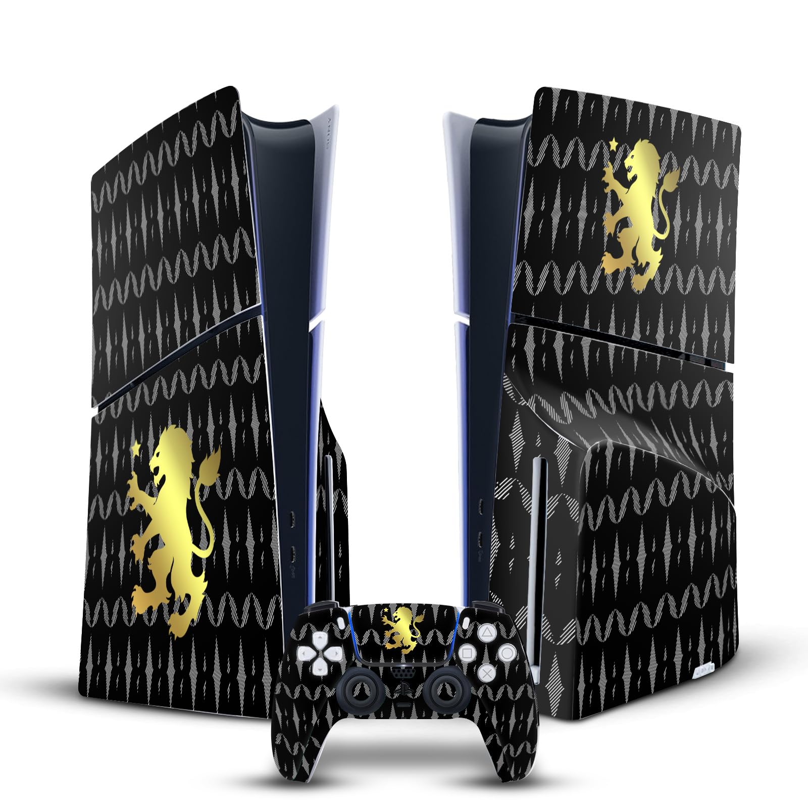 Head Case Designs Officially Licensed Aston Villa Football Club Away 2026/27 Crest Kit Vinyl Gaming Skin Decal Compatible With Sony PlayStation 5 PS5 Slim Disc Edition Console & DualSense Controller