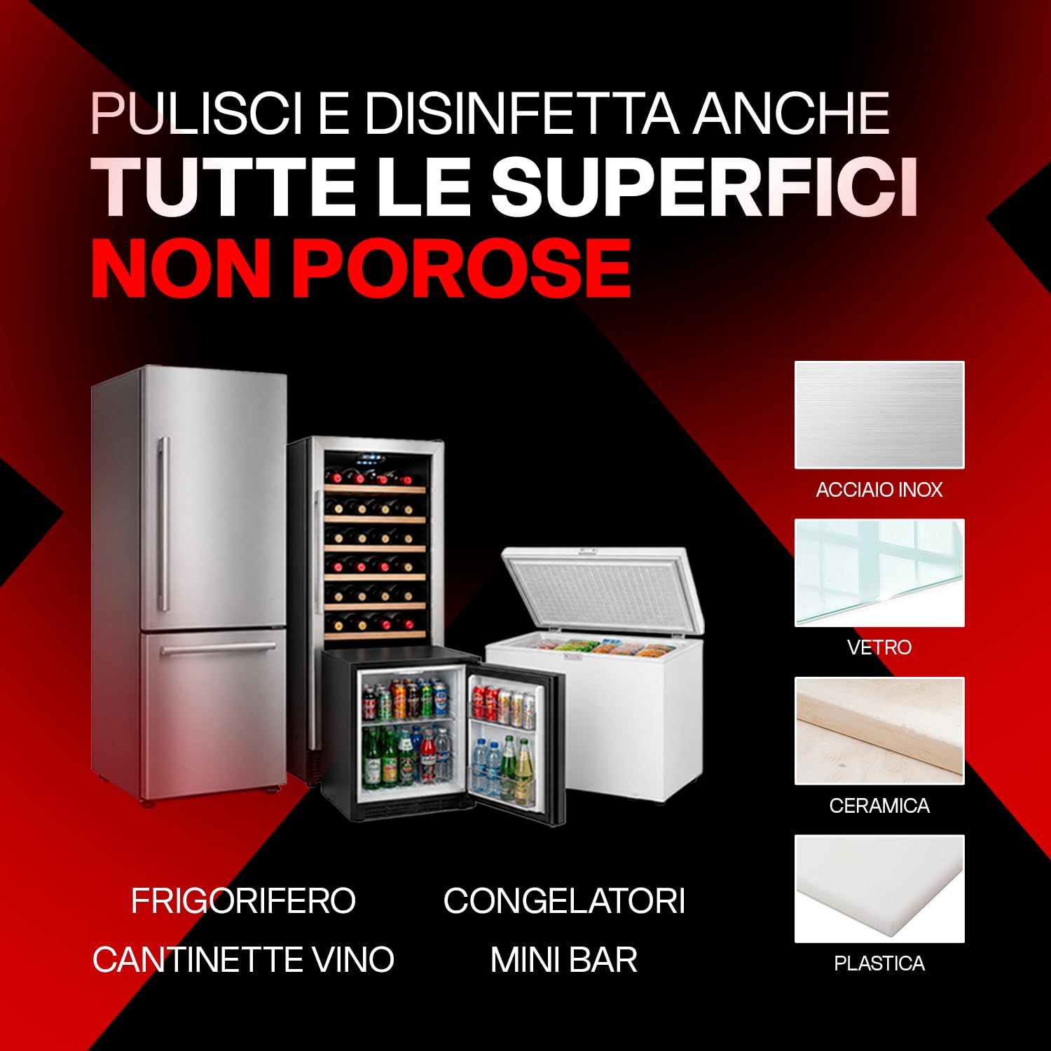 ERRECOM Clima-Bact Detergente Disinfettante per Climatizzatori, Biocida Registrato, Elimina Batteri, Virus, Sporco, Odori, Pulisce e Disinfetta Filtri, Batterie Alettate e Superfici,Biodegradabile,1L