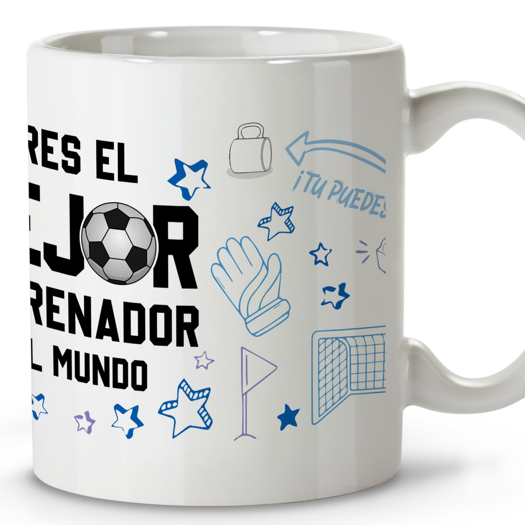 LolaPix Regalo Allenatore Di Calcio. Tazze Di Caffè Originali