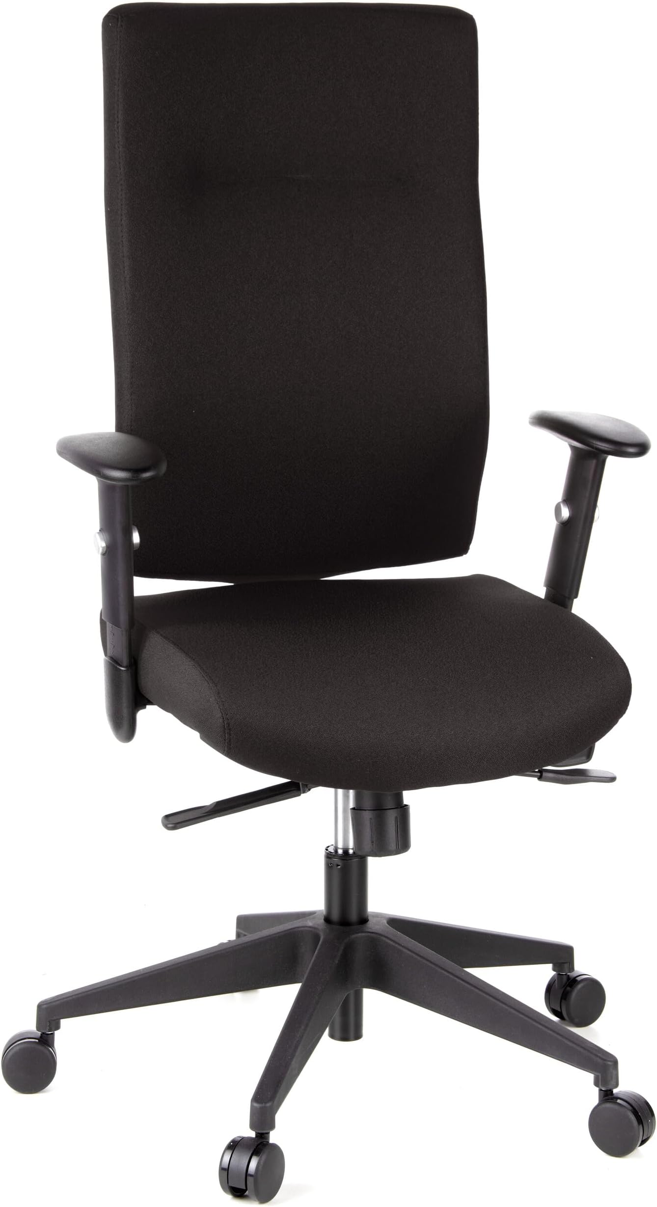 hjh OFFICEExecutive Chair office chair PRO-TEC 300 robust fabric ergonomic high backrest 3-position lockable synchro mechanism black