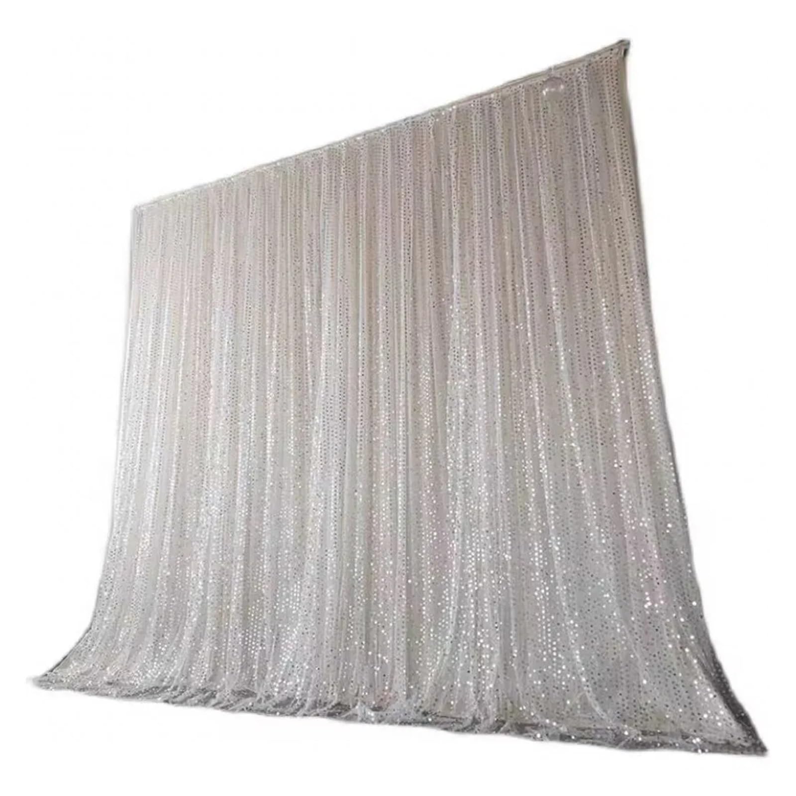 Cortinas de fondo lentejuelas brillantes Cabina fotos con purpurina