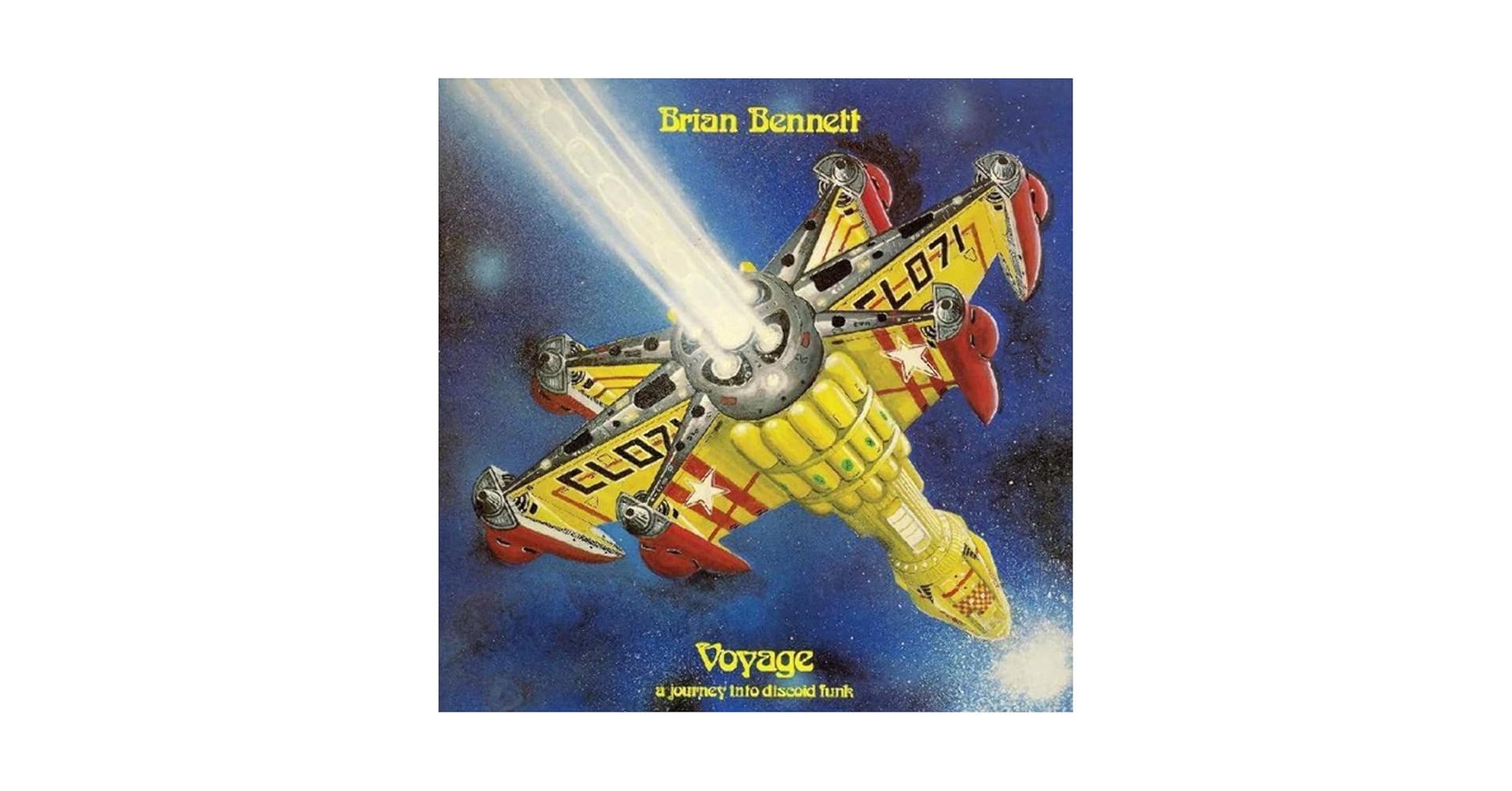 Brian Bennett Voyage レコード Brian Bennett - Voyage (A Journey into Discoid Funk) (BLUE