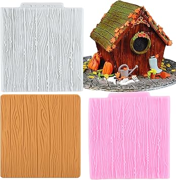 Wood Grain Tree Bark Silicone Mold Tree Bark Texture Fondant Mold