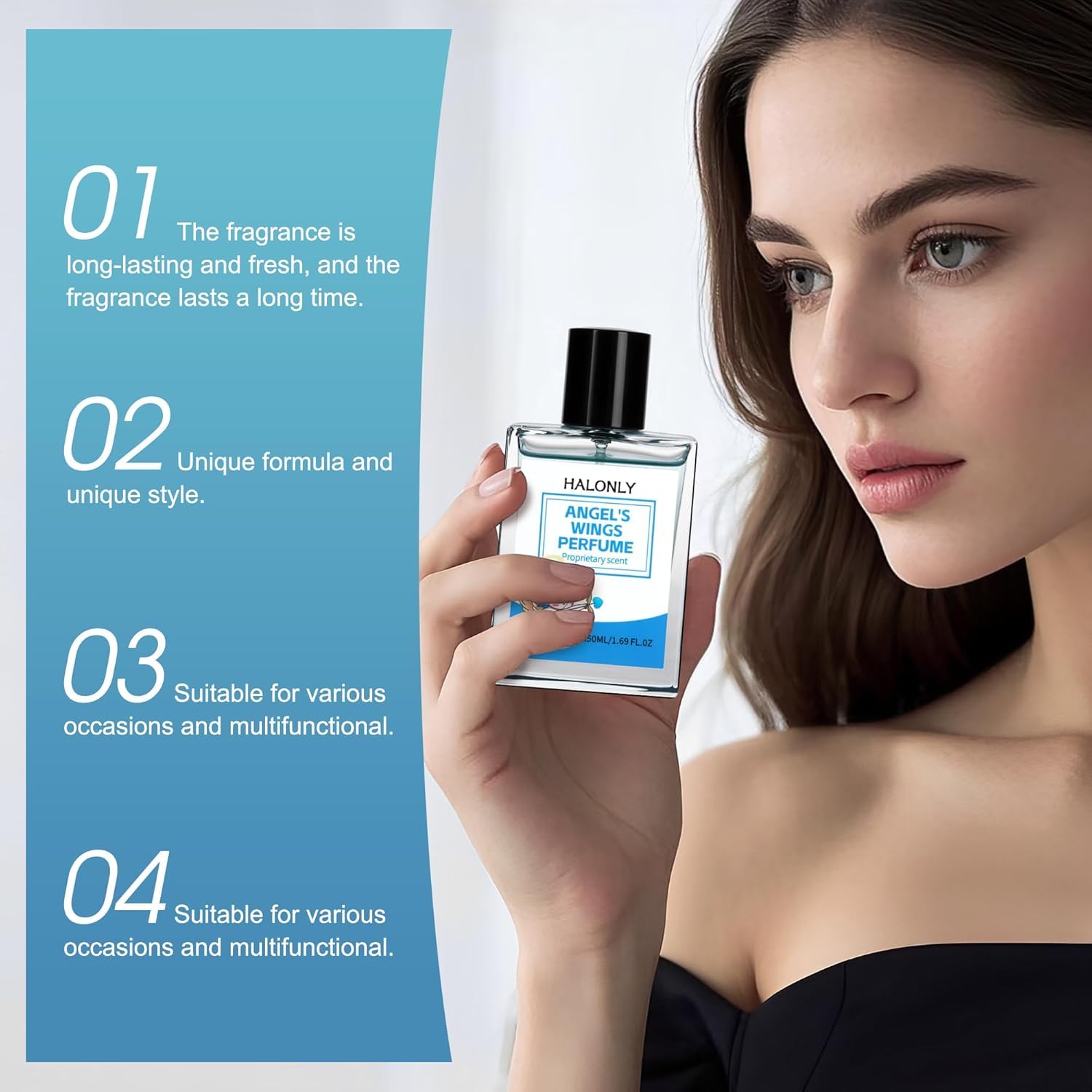 Women Eau De Parfum, Valentine for Women Eau De Parfumtravel perfume, Perfect floral and fruity notes, clean perfume Long-Lasting Pheromone, Perfume Precious Gift - Image 2