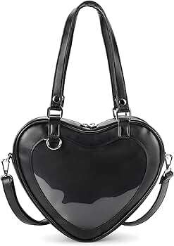 Amazon.com: STEAMEDBUN Ita Bag Crossbody Heart Shaped Purse for