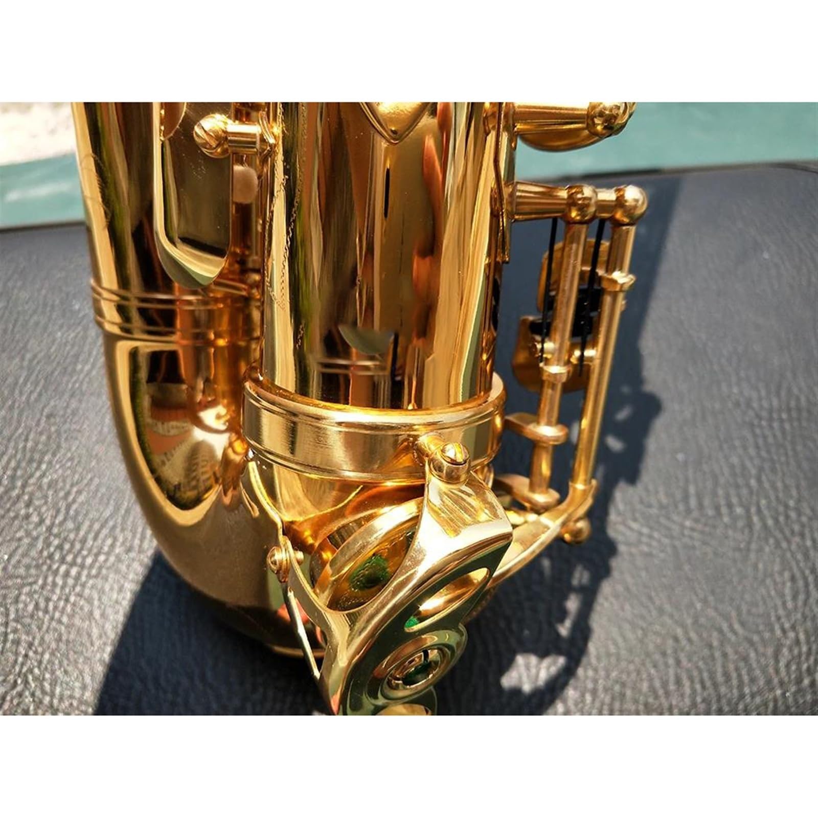 Saksofon Altowy E-flat Instrument Muzyczny Profesjonalne Wykonanie Z Ustnikiem W Obudowie profesjonalny Saksofon (Color : Cloth Case)