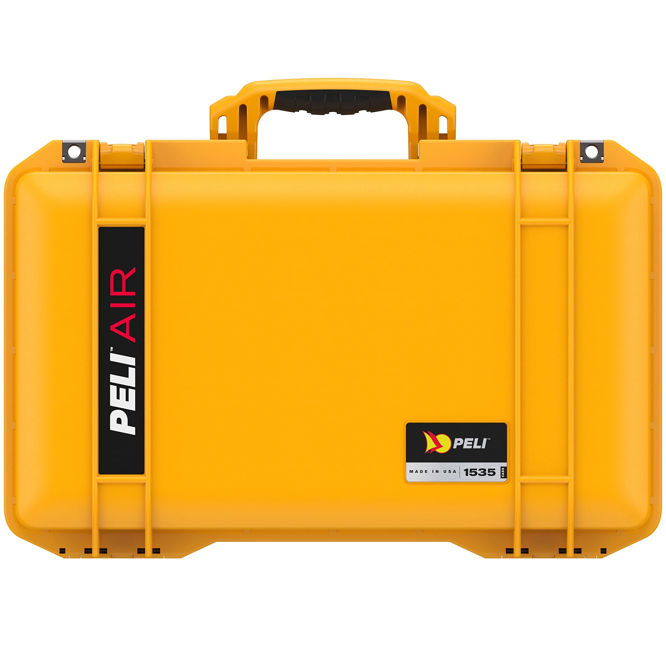 PELI 1535 Air Extrem Leichter Transport-Trolley für Kameraequipment, Wasser- und Staubdicht, 27L Volumen, Ohne Schaumstoffeinlage, Farbe: Gelb