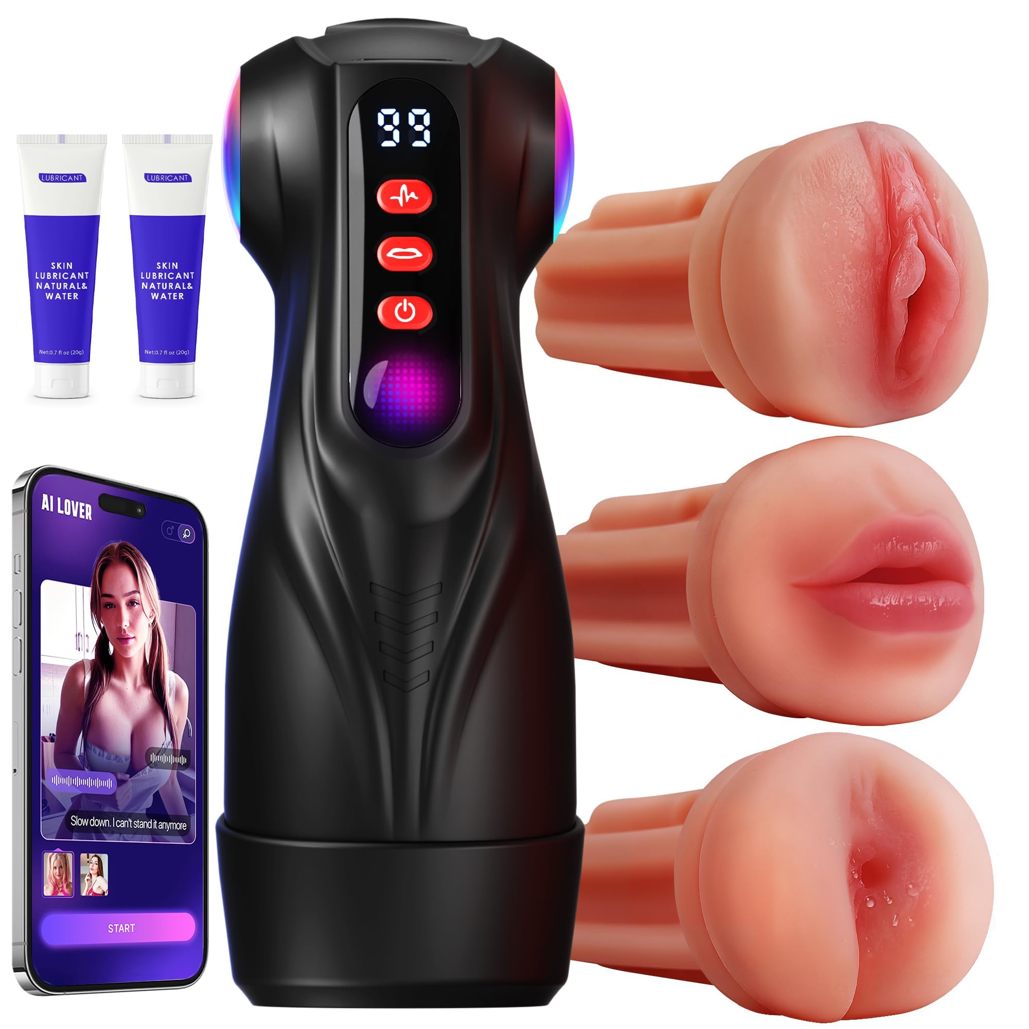 Mens Masterbuters Strokertate Sleeve Blowjobob Machine Pussy Pocket, Male Self Masterburbatar Masturebor for Men Silent Adult Toy Mastuberators Milker Underwear QGS649
