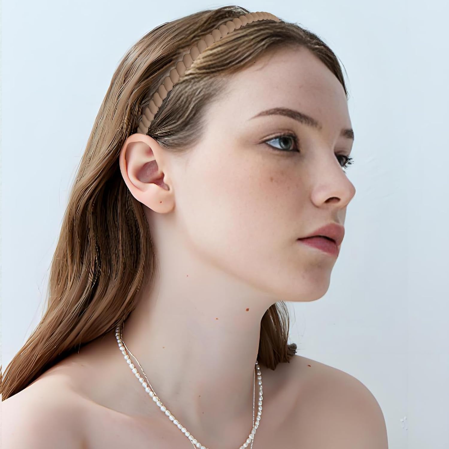 4Pcs Non-slip Toothed Plastic Headbands, Fashionable Bands for Women with Teeth, Comfort Plastic Headbands Decorations Supplies for Women Suitable for Home or Commuting - Image 5