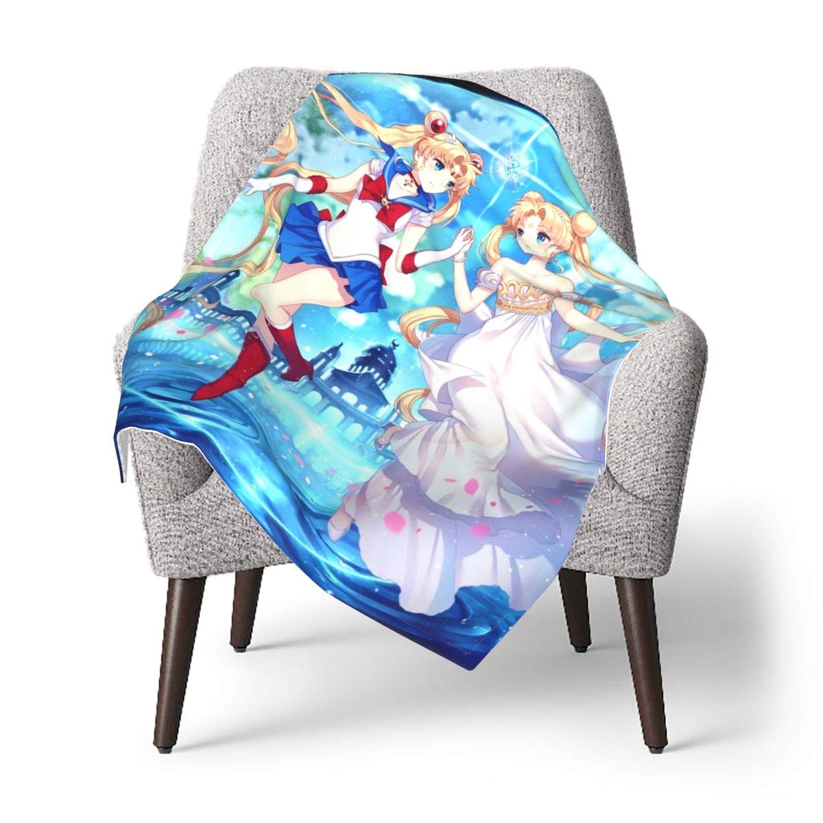 Sailor Moon Baby Blanket,Wrap Super Soft Warmer Throw