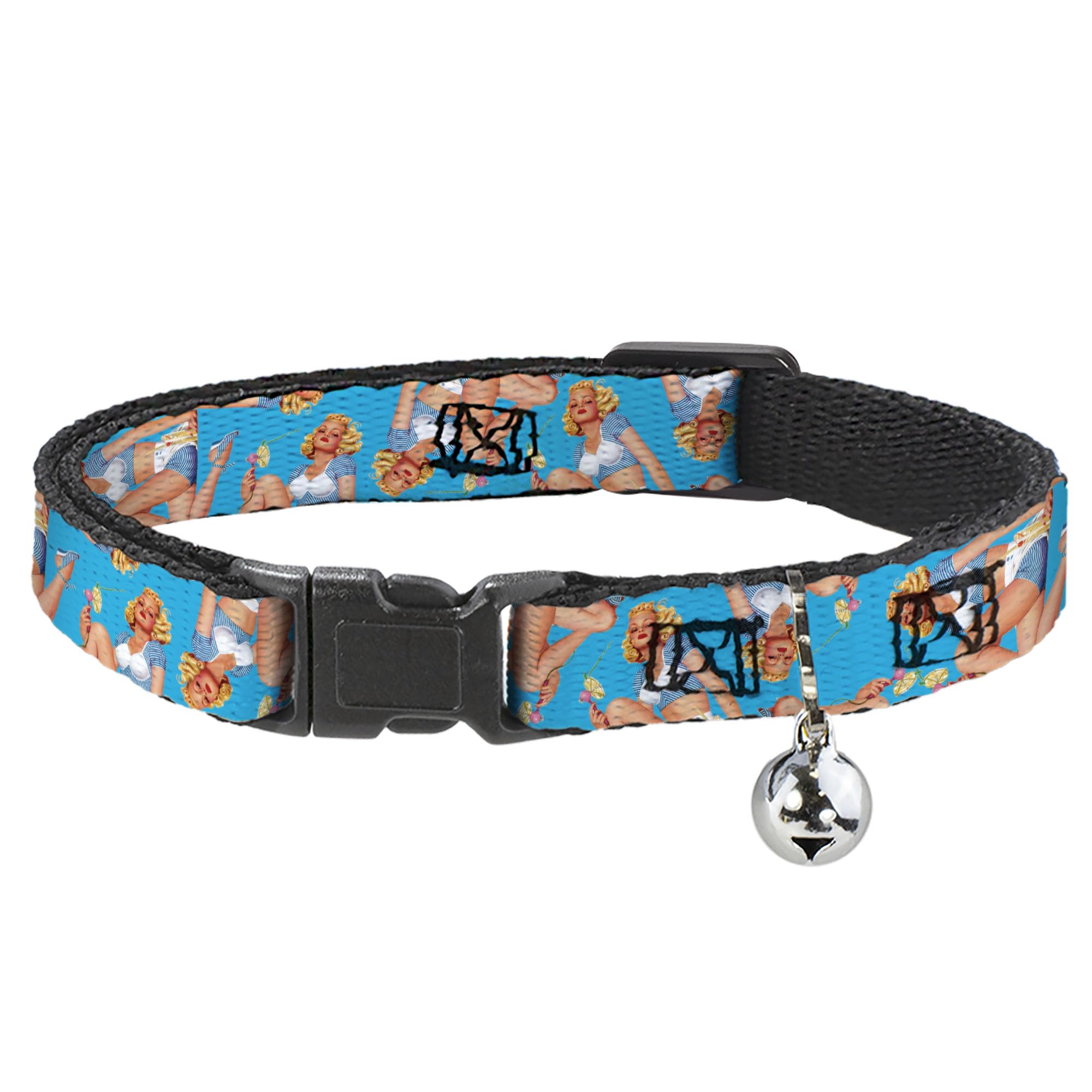 Collar de gato breakaway Buckle-Down para evitar accidentes domésticos