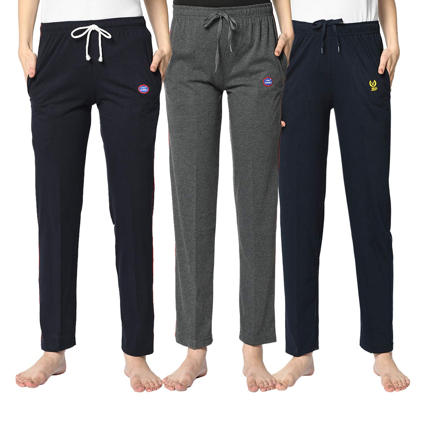 mack jonney Women's Cotton | Lower |Regular Fit Pajama |Lounge Pant for Women (Pack of 3)-Vj-Mtp-Group09-picture-30