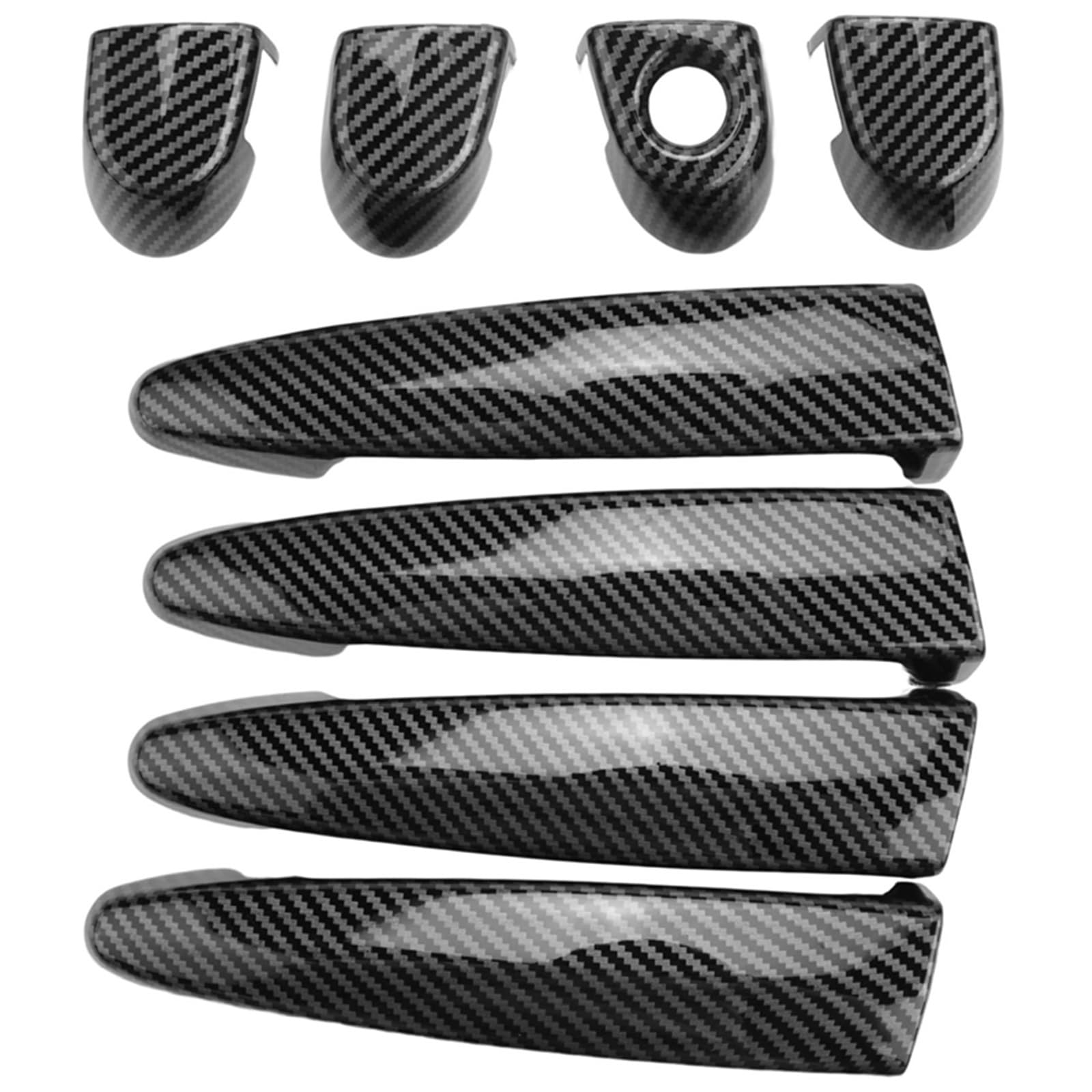 YSDSLS Car Outside Exterior Door Handle Cover for BMW X5 E70 X6 E71 X6M E71M 2008-2013