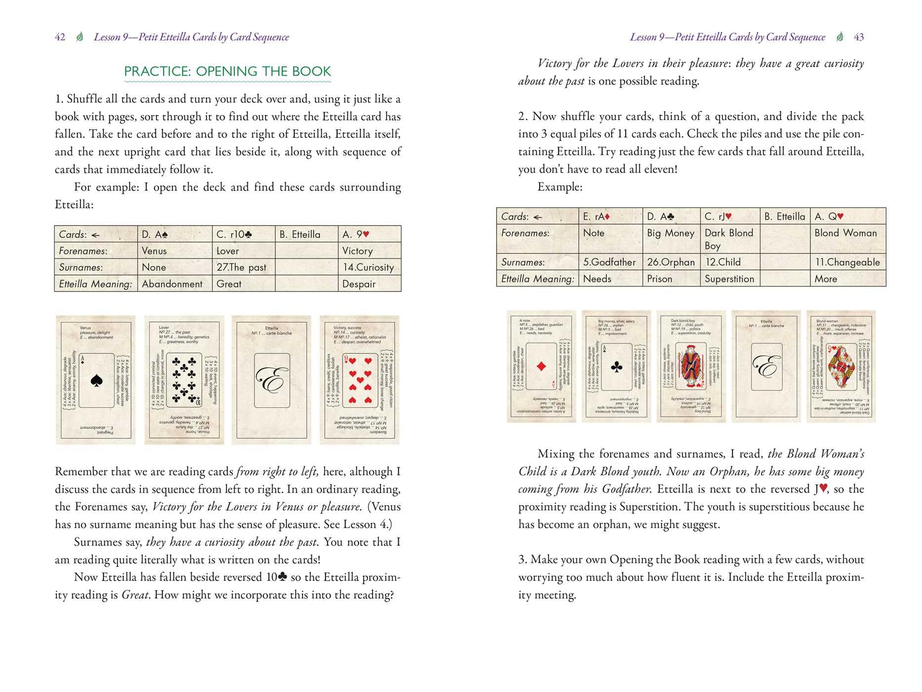The Original Petit Etteilla: A Cartomancer's Guide to Divination