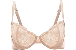 Women's Balconette Bra: Unlined, Push-Up, and Captivating