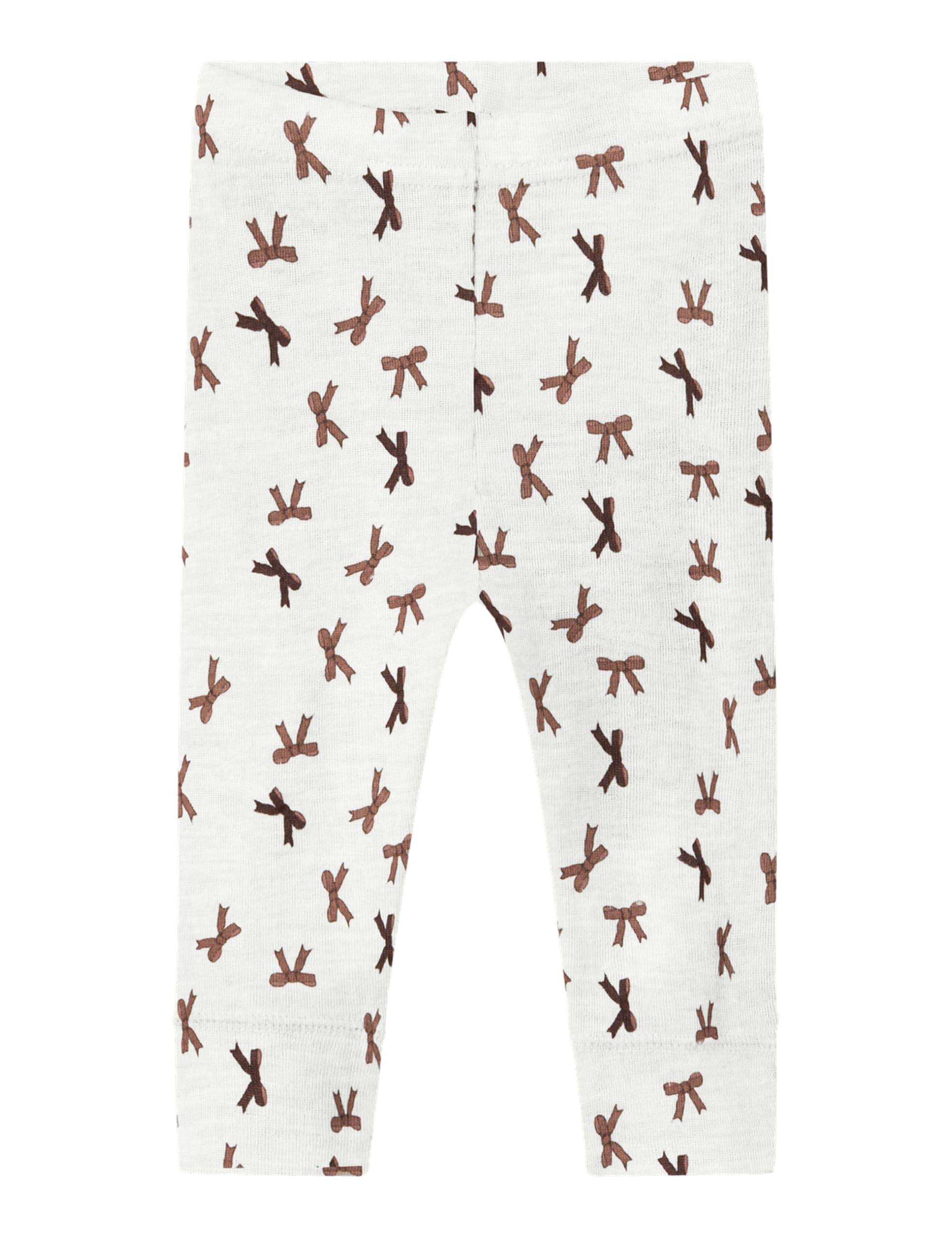 NAME IT Nbfwang Wool Rib Legging Aop - Nbfwang wełniane prążkowane legginsy Aop Kobiety