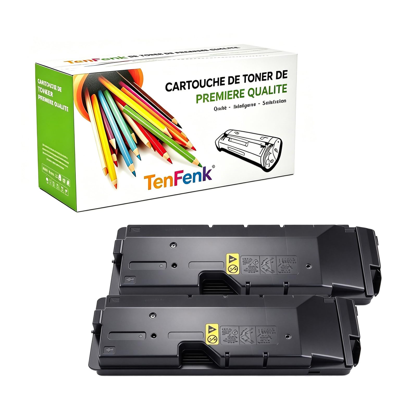 Kompatybilny zamiennik kasety z tonerem dla Kyocera TK-6307 TK6307 do użytku z Kyocera TASKalfa 3500I 3501I 4500I 4501I 5500I 5501I drukarką,(Czarny- 35000 stron),2 pack