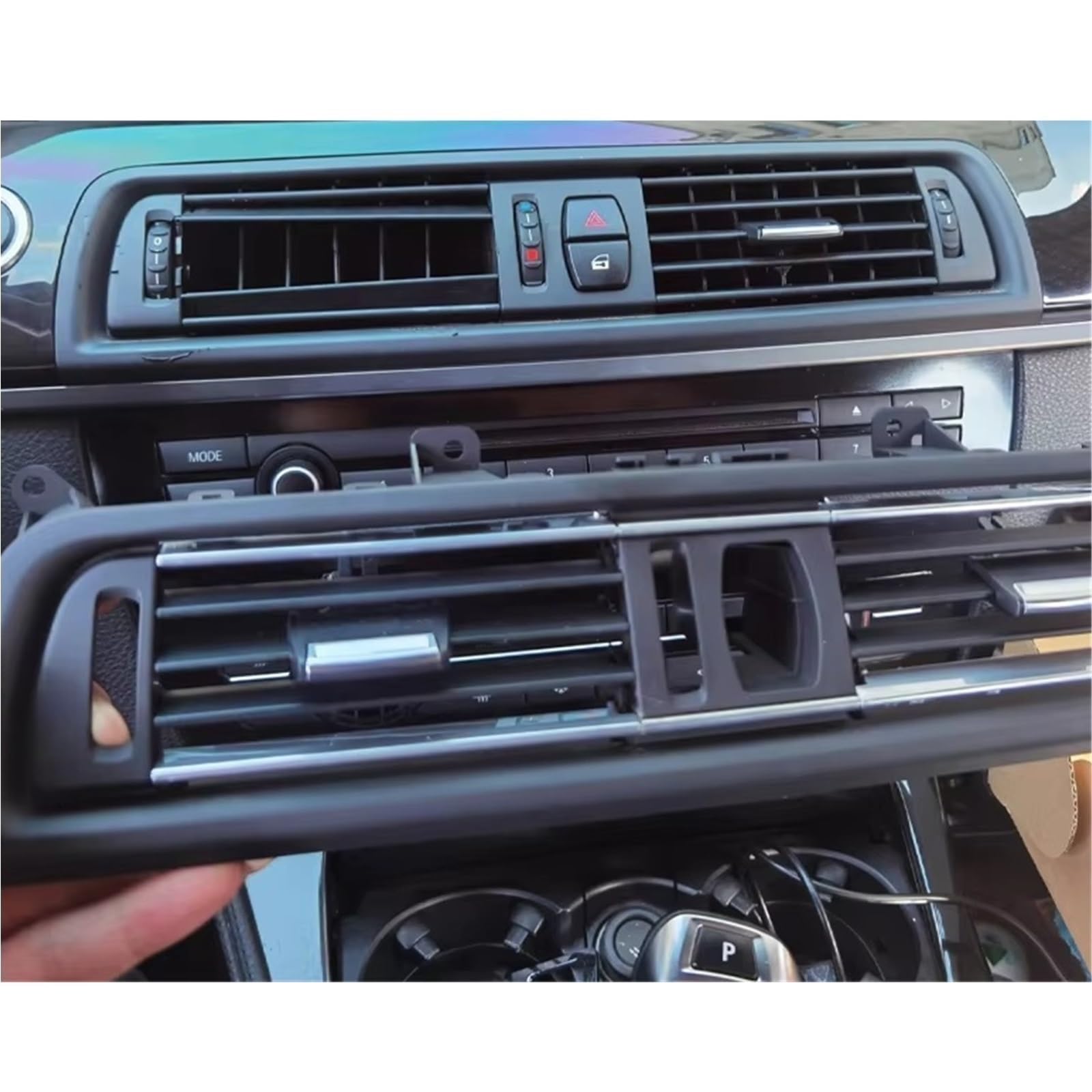 Kompatibel Mit Für 635 2011 2012 2013 2014 2015 2016 2017 2018 Lüftungsgitter Für Die Klimaanlage (vorne Und Hinten) OEM: 64229197486