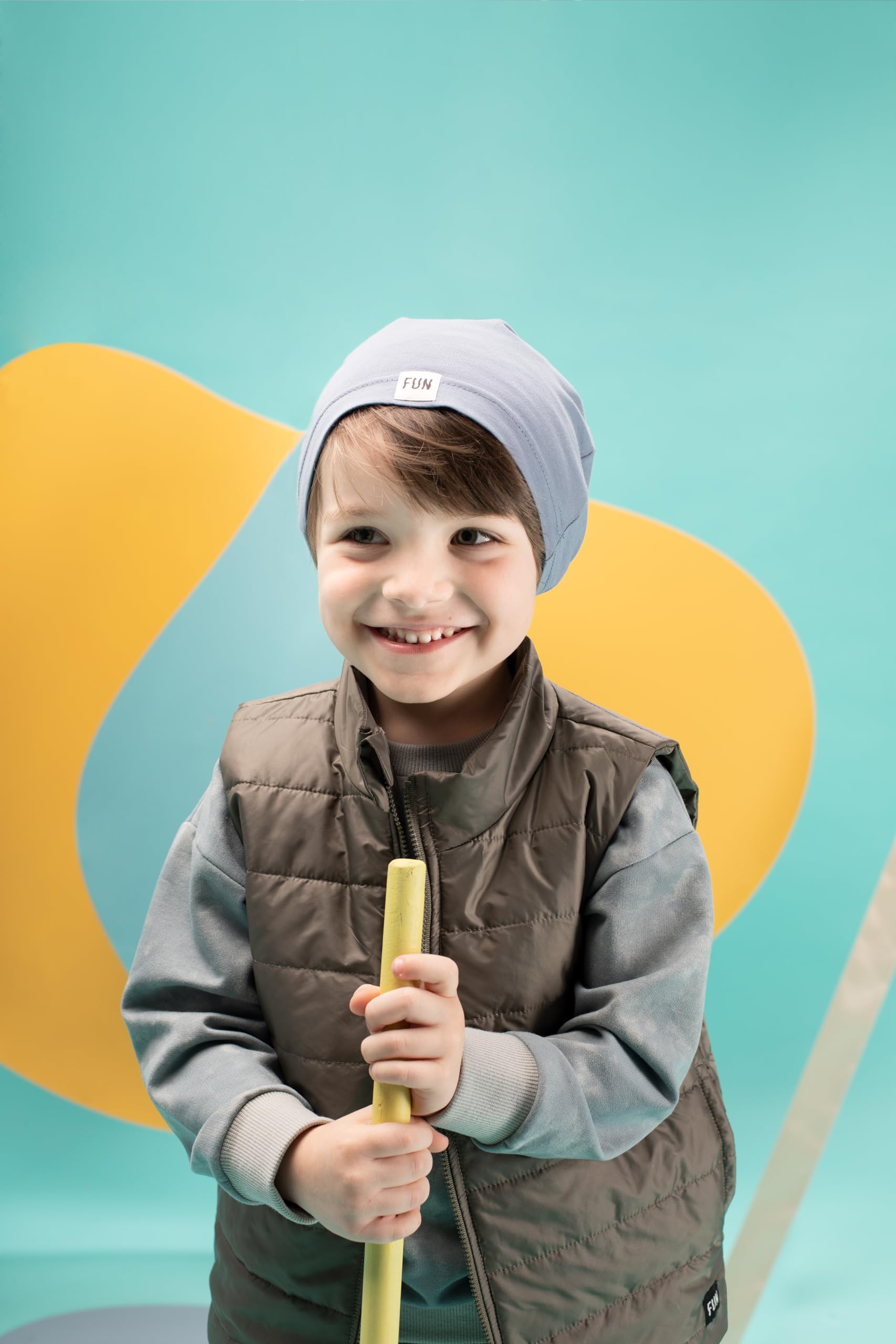 Pinokio Cinta, Bolsillos Y Espalda Larga Chaleco para Bebés