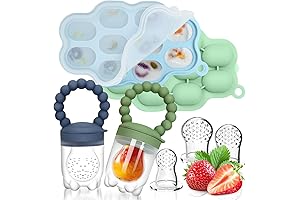 Introduce Your Baby to Exciting Flavors with Our 2-Pack Silicone Baby Food Feeder Molds