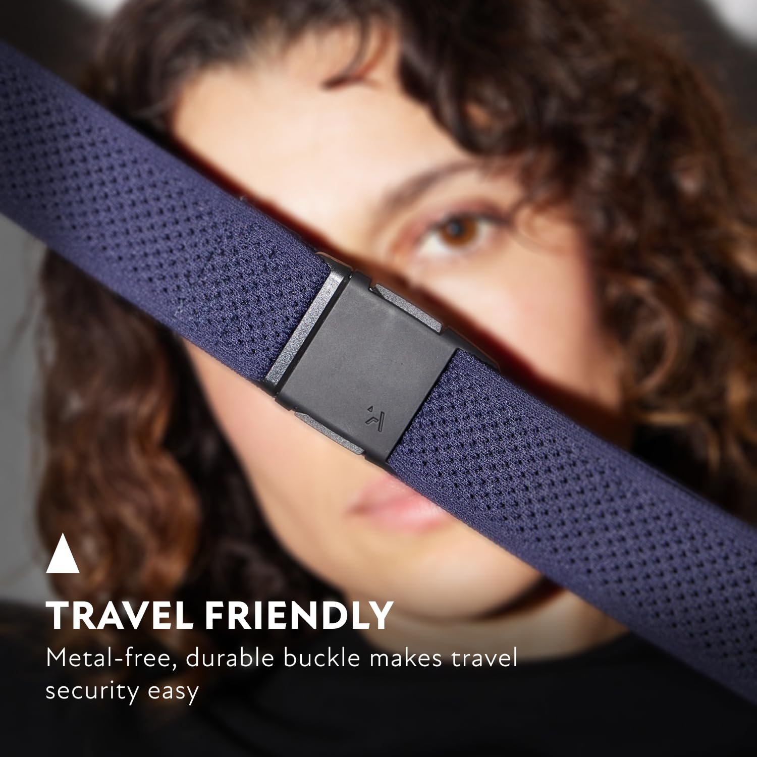 Arcade Belts Momentum Belt - Elastic Stretch Belt with Low-Profile Buckle, Travel-Friendly, Adjustable Fit