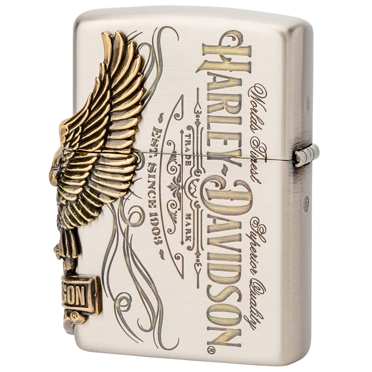 Amazon.co.jp: ZIPPO(ジッポー) ライター シルバー ハーレー 