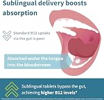 Igennus Sublingual Vitamin B12-Complex 1000mcg, Methylated B12, 180 Serving | Clean Label, Methylcobalamin, Adenosylcobalamin & Hydroxocobalamin, Sugar-Free Melts, Vegan & Lab Verified
