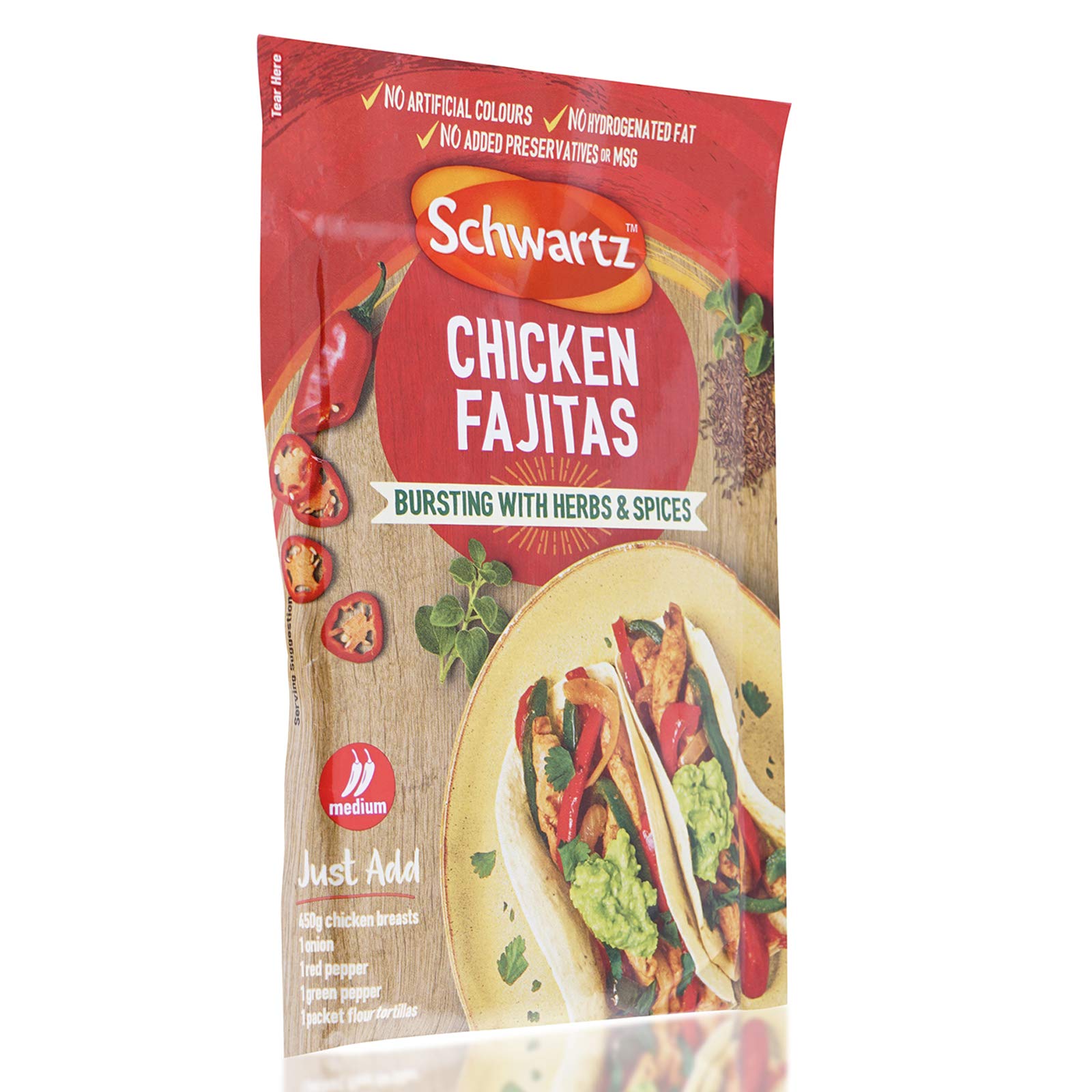 SchwartzChicken Fajitas - 35 gm