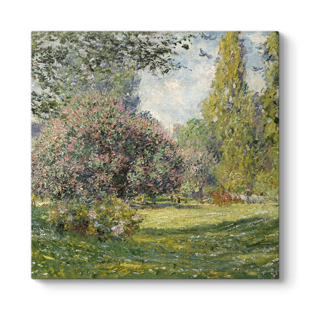 Claude Monet - The Parc Monceau Tablosu 100 x 100