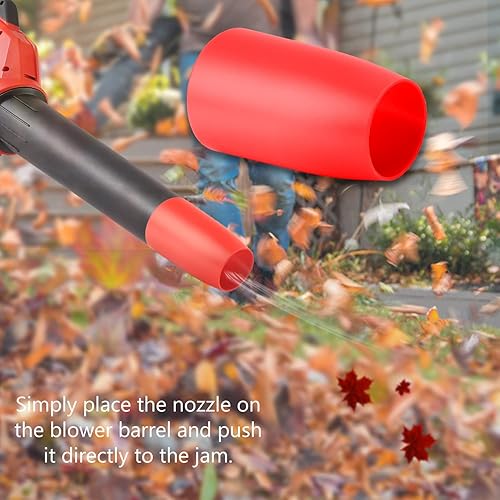 Miniatura 4 de KitchenKipper Punta de boquilla compatible con soplador de hojas Milwaukee 2724-20 2724-2, funciona para secar, secado por soplado, boquilla de
