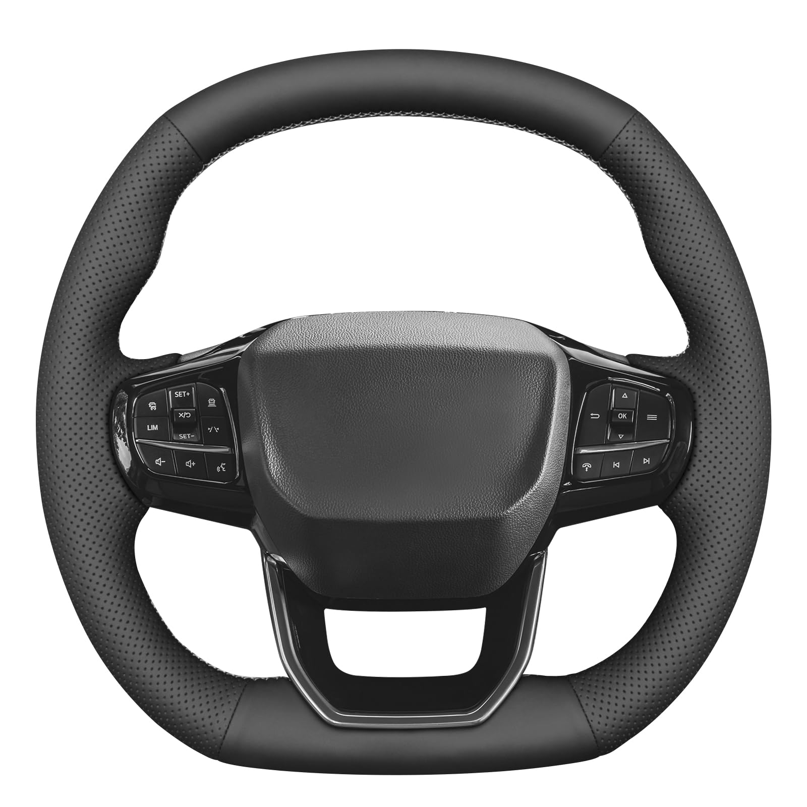MEWANT Funda de Volante a Medida para Coser Ford Tourneo