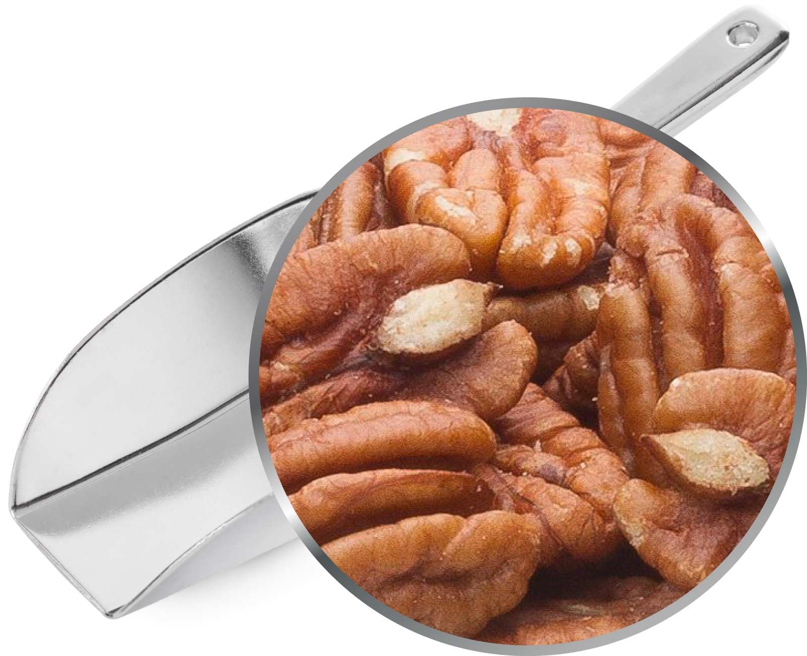 Pekannuss Pur 3000 g – Pekannusskerne naturbelassen von CrackersCompany