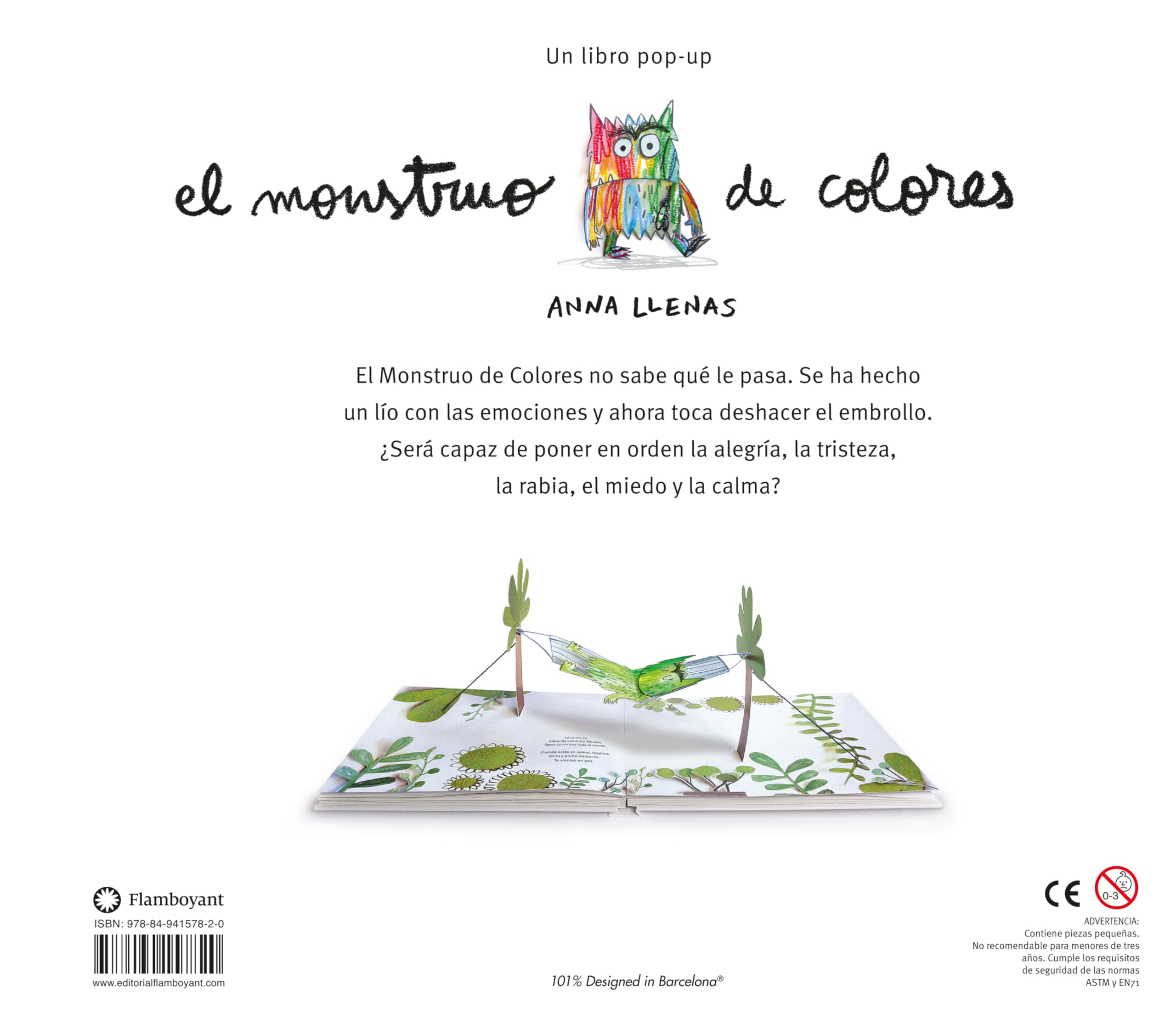 El monstruo de colores (edición pop-up) (POP UP Cuentos flamboyant) Edición en Español