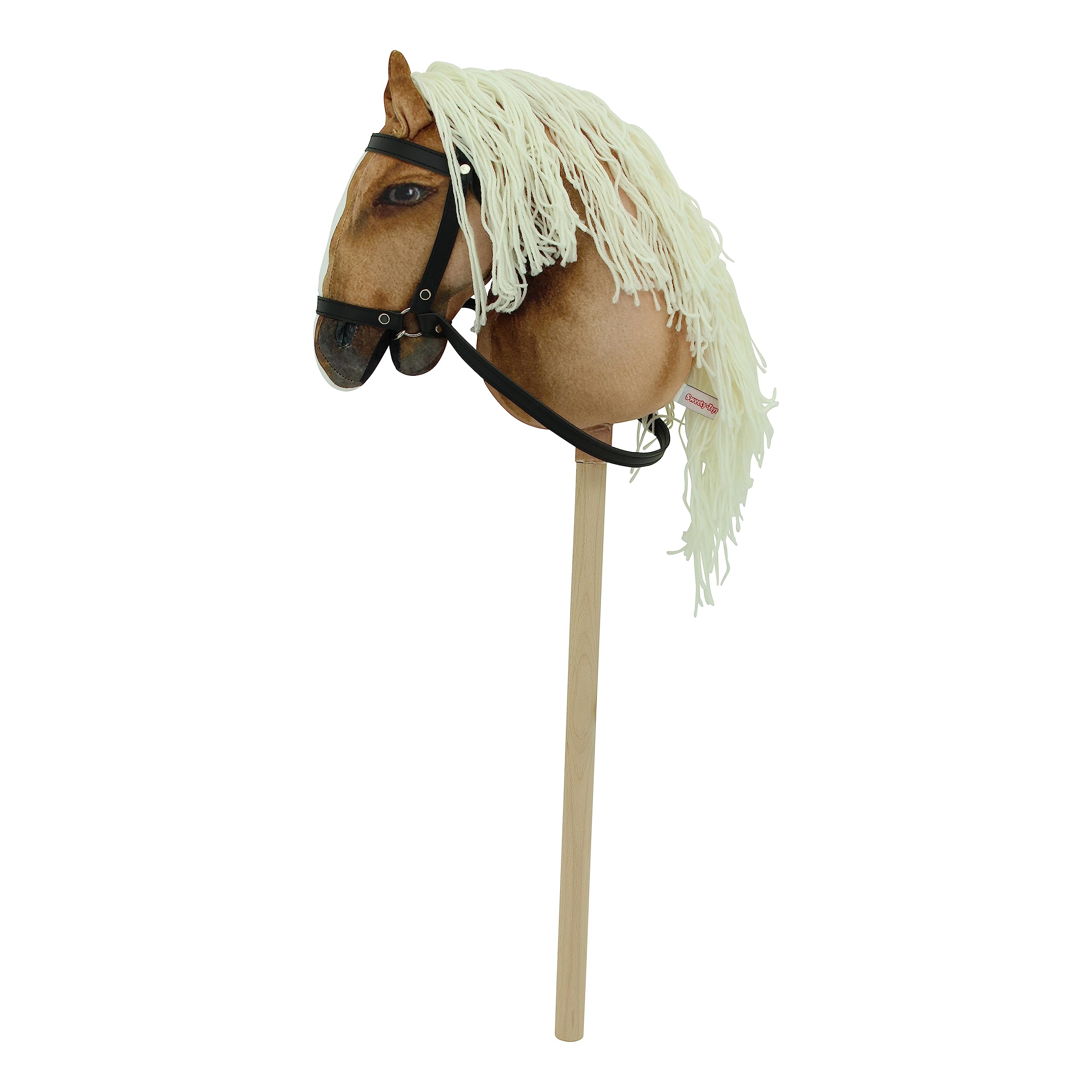Sweety Toys 14248 hobbysta konik na kijku bez kółek, nadaje się do hobbistycznych turniejów