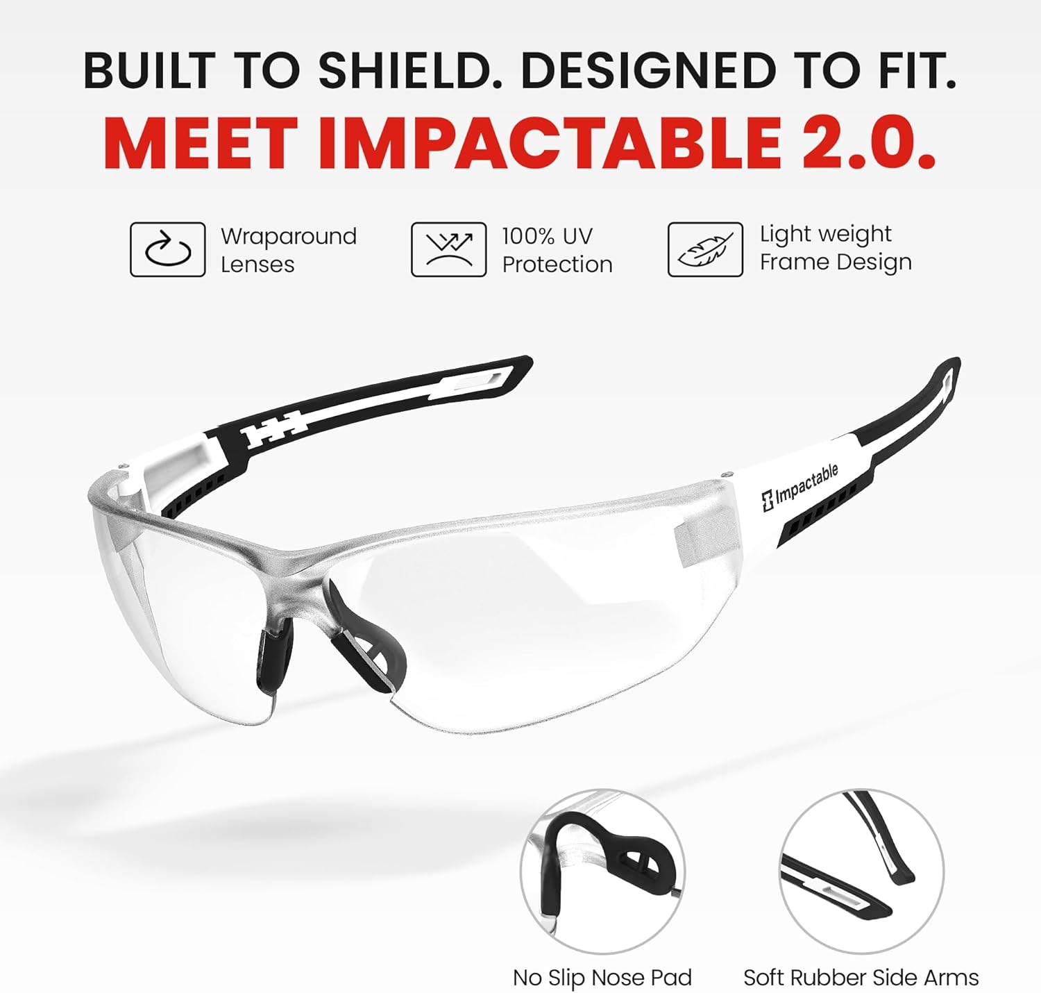 Upgraded 2.0 Safety Pickleball Glasses - Image 2