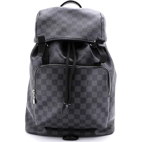 Louis Vuitton, Pre-Loved Zack Backpack Damier Graphite, Black