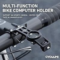 Vista 2 de S16 - Soporte frontal compatible con computadora Garmin Edge Bike - Manillar de ciclismo