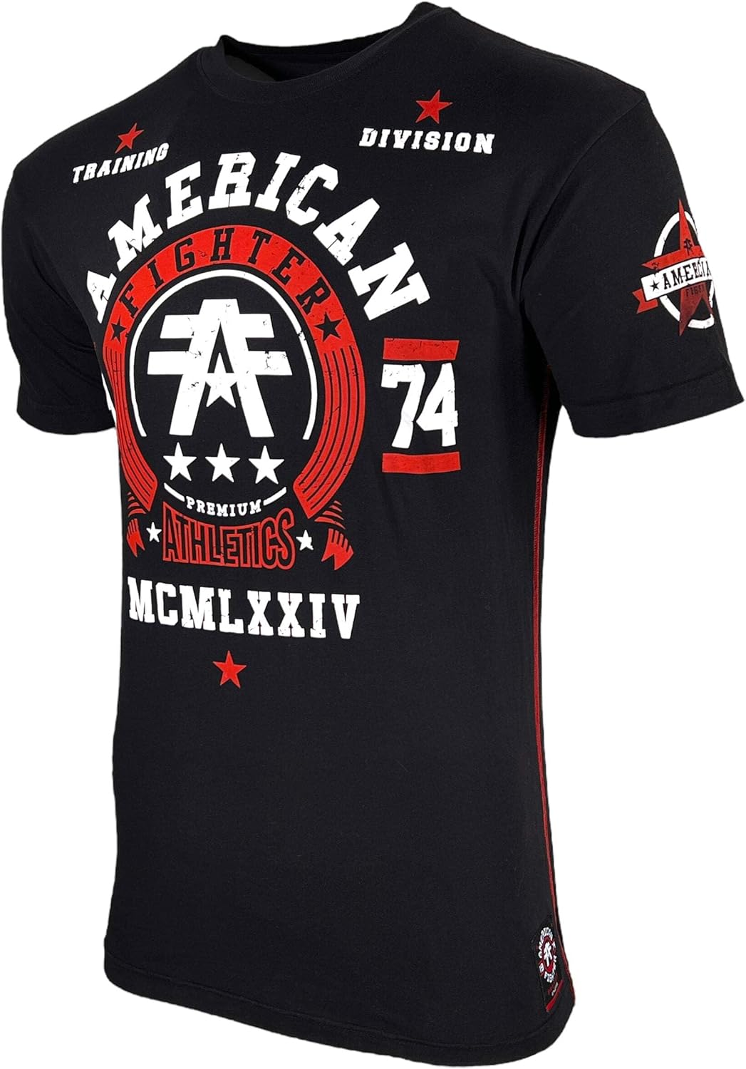 American Fighter Men's T-Shirt Dalton Crew Neck Black