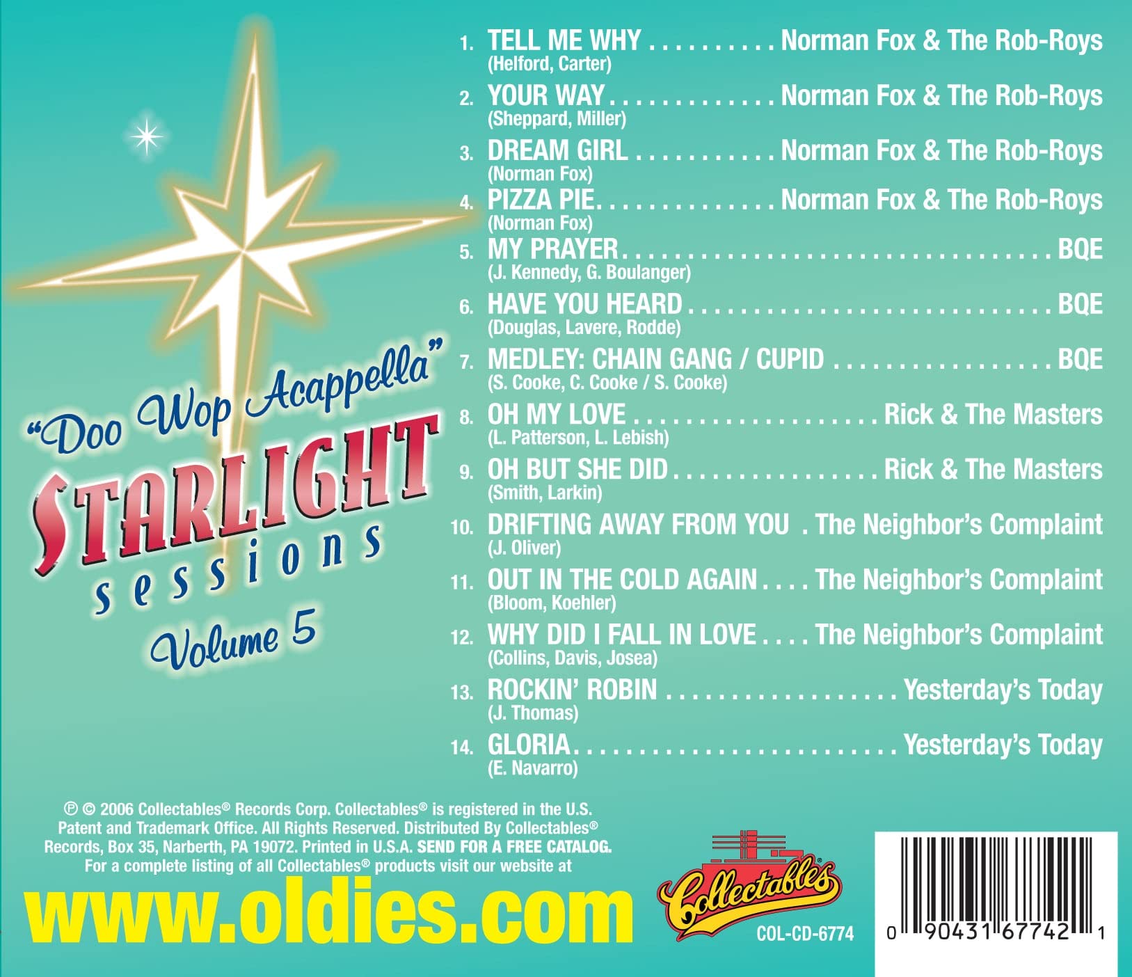 Doo Wop Acapella Starlight..5