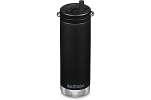 Klean Kanteen 16oz TKWide with Straw - Black